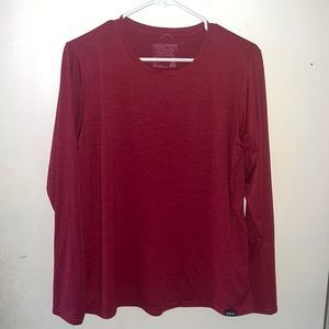 New Patagonia cool shirt -burgundy